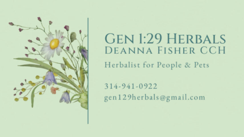 Gen 1:29 Herbals